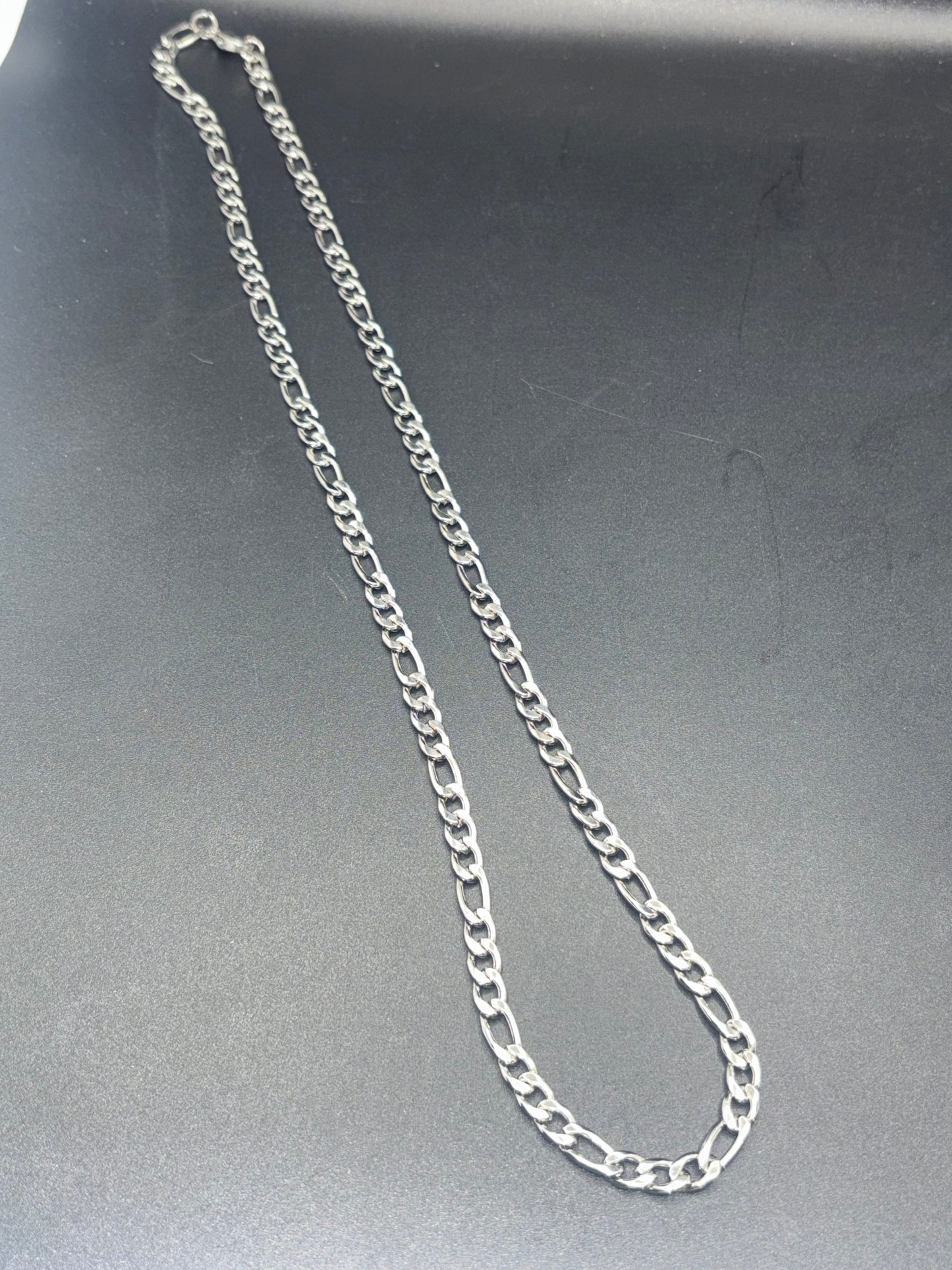 Men’s 5mm stainless steel chain, 22”