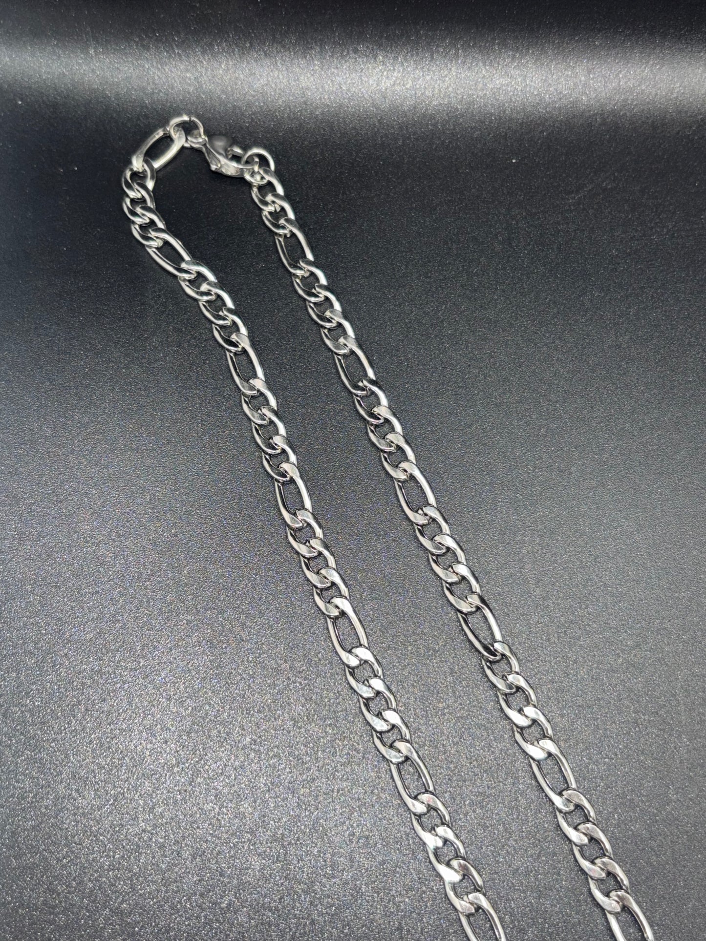 Men’s 5mm stainless steel chain, 22”