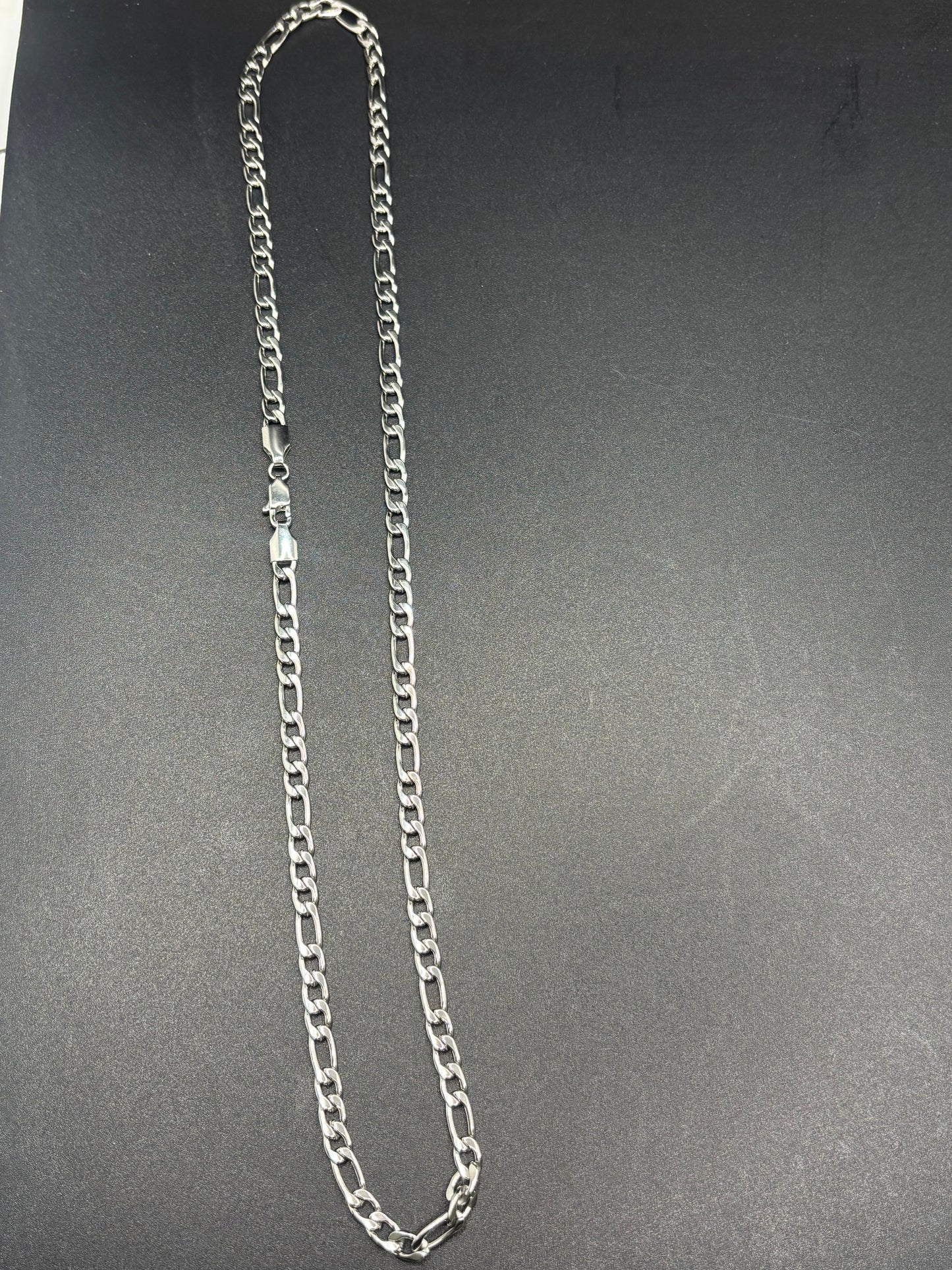 Men’s stainless steel 4.5mm chain necklace, 20”